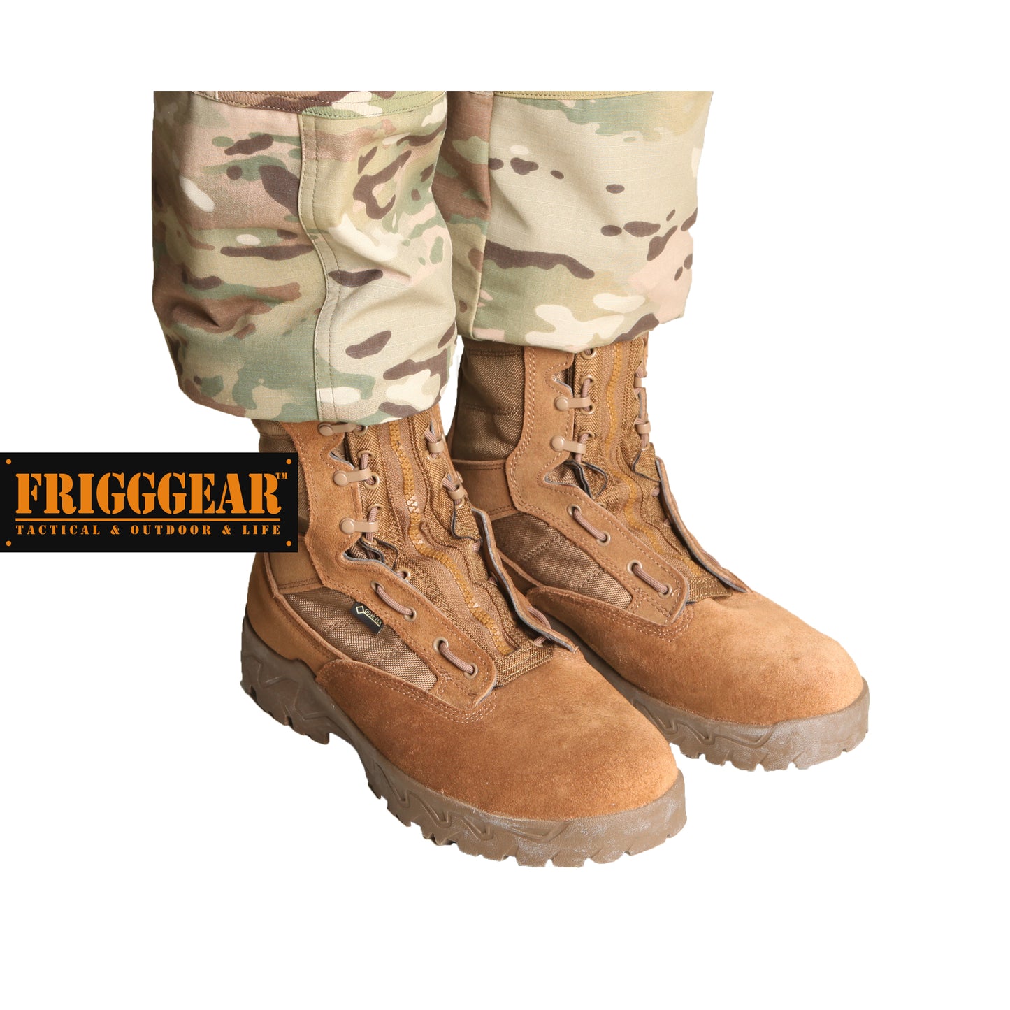 FRIGGGEAR Combat Boot Zipper Kit / Pad - Wing Type