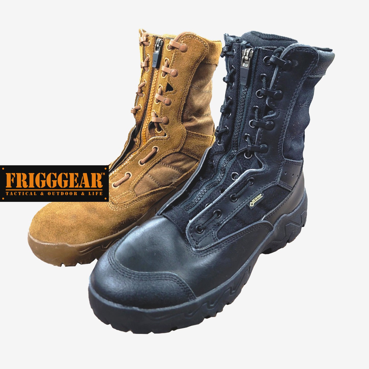FRIGGGEAR Combat Boot Zipper Kit / Pad - Wing Type