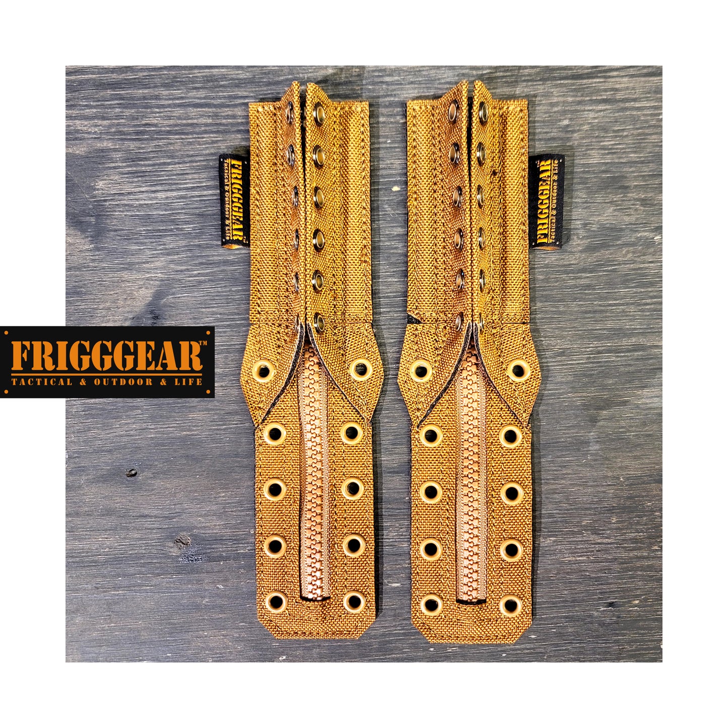 FRIGGGEAR Combat Boot Zipper Kit / Pad - Wing Type