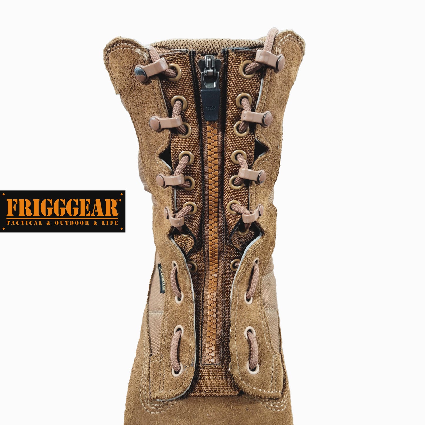 FRIGGGEAR Combat Boot Zipper Kit / Pad - Wing Type